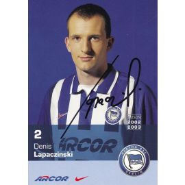 Autogramm Fussball | Hertha BSC Berlin | 2002 | Denis LAPACZINSKI
