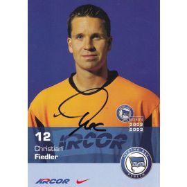 Autogramm Fussball | Hertha BSC Berlin | 2002 | Christian FIEDLER 