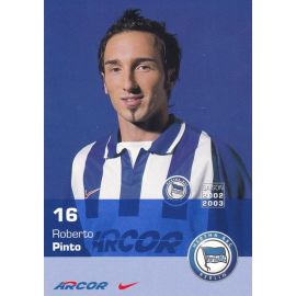 Autogramm Fussball | Hertha BSC Berlin | 2002 | Roberto PINTO