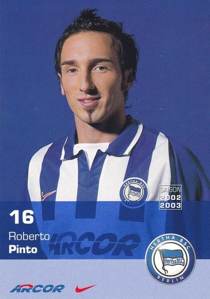 Autogramm Fussball | Hertha BSC Berlin | 2002 | Roberto PINTO