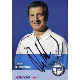 Autogramm Fussball | Hertha BSC Berlin | 2002 | Nello DI MARTINO