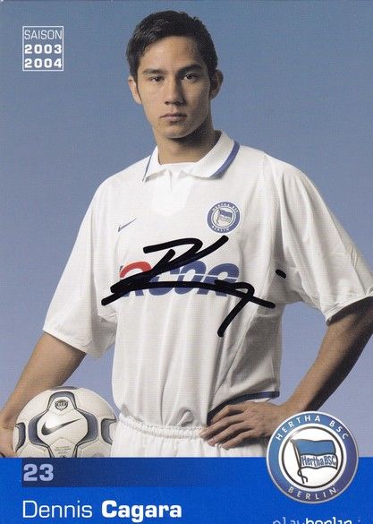 Autogramm Fussball | Hertha BSC Berlin | 2003 | Dennis CAGARA