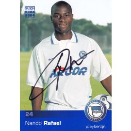 Autogramm Fussball | Hertha BSC Berlin | 2003 | Nando RAFAEL