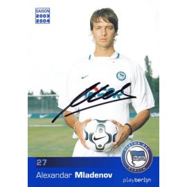 Autogramm Fussball | Hertha BSC Berlin | 2003 | Alexander MLADENOV