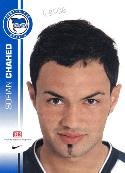 Autogramm Fussball | Hertha BSC Berlin | 2007 | Sofian CHAHED