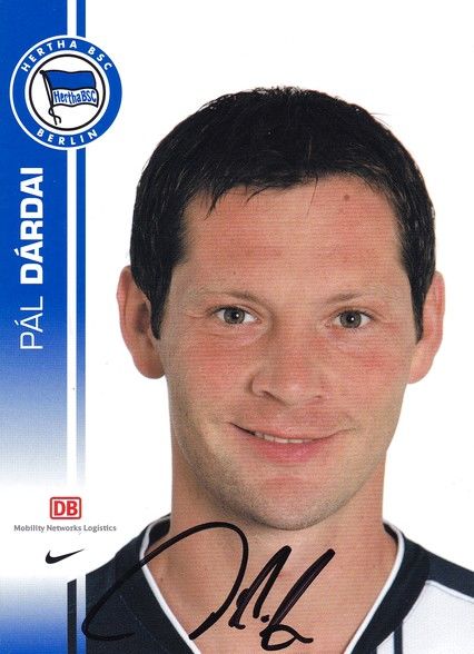 Autogramm Fussball | Hertha BSC Berlin | 2007 | Pal DARDAI