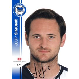 Autogramm Fussball | Hertha BSC Berlin | 2007 | Josip SIMUNIC