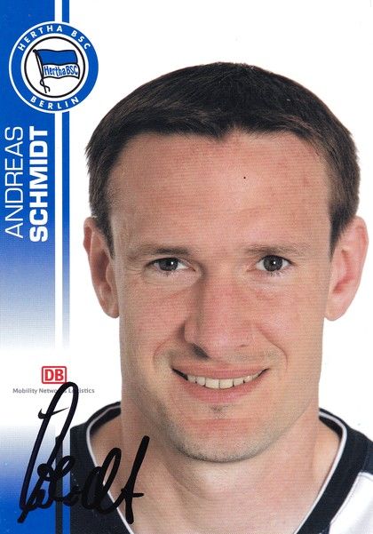 Autogramm Fussball | Hertha BSC Berlin | 2007 | Andreas SCHMIDT