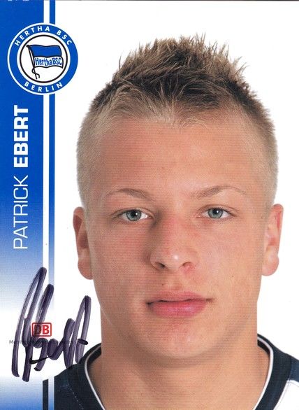 Autogramm Fussball | Hertha BSC Berlin | 2007 | Patrick EBERT