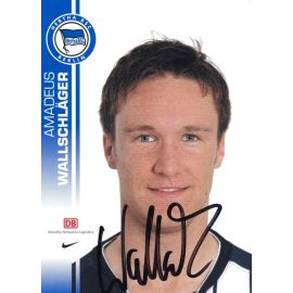 Autogramm Fussball | Hertha BSC Berlin | 2007 | Amadeus WALLSCHLÄGER