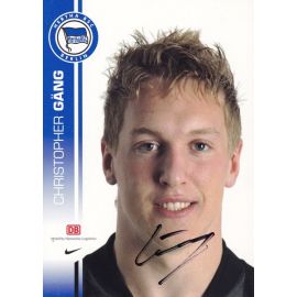 Autogramm Fussball | Hertha BSC Berlin | 2007 | Christopher GÄNG