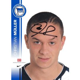 Autogramm Fussball | Hertha BSC Berlin | 2007 | Christian MÜLLER