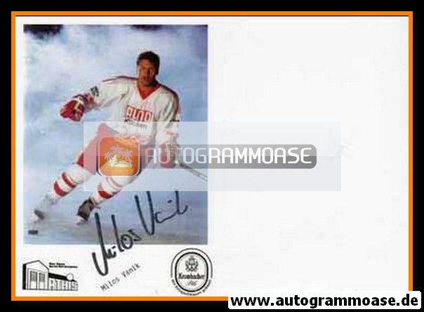Autogramm Eishockey | EHC Freiburg | 1992-2 | Milos VANIK