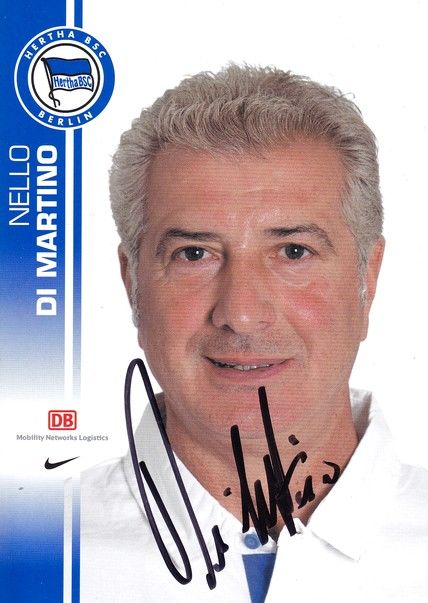 Autogramm Fussball | Hertha BSC Berlin | 2007 | Nello DI MARTINO