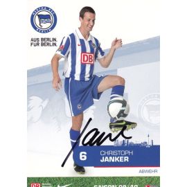 Autogramm Fussball | Hertha BSC Berlin | 2009 | Christoph JANKER