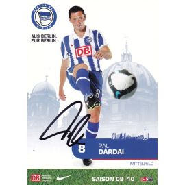 Autogramm Fussball | Hertha BSC Berlin | 2009 | Pal DARDAI