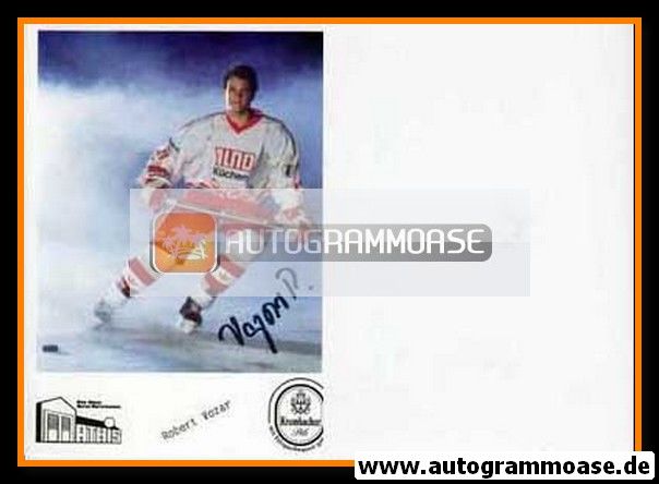 Autogramm Eishockey | EHC Freiburg | 1992-2 | Robert VOZAR