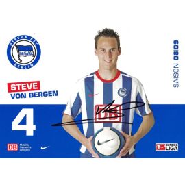 Autogramm Fussball | Hertha BSC Berlin | 2008 | Steve VON BERGEN