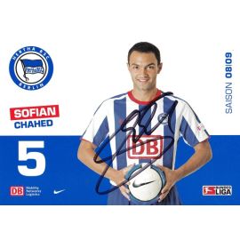 Autogramm Fussball | Hertha BSC Berlin | 2008 | Sofian CHAHED