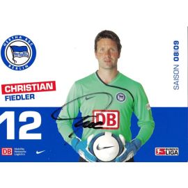 Autogramm Fussball | Hertha BSC Berlin | 2008 | Christian FIEDLER
