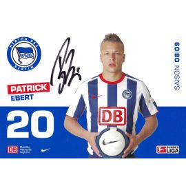 Autogramm Fussball | Hertha BSC Berlin | 2008 | Patrick EBERT