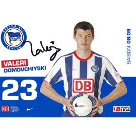 Autogramm Fussball | Hertha BSC Berlin | 2008 | Valeri DOMOVCHIYSKI