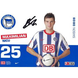 Autogramm Fussball | Hertha BSC Berlin | 2008 | Maximilian NICU