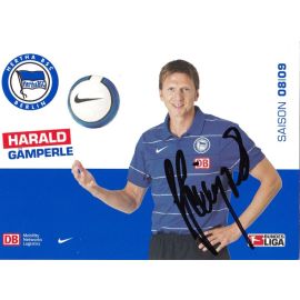 Autogramm Fussball | Hertha BSC Berlin | 2008 | Harald GÄMPERLE