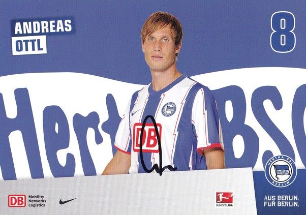 Autogramm Fussball | Hertha BSC Berlin | 2011 | Andreas OTTL