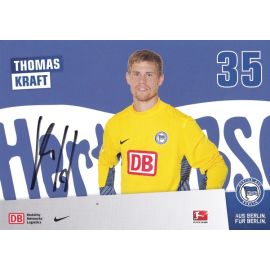 Autogramm Fussball | Hertha BSC Berlin | 2011 | Thomas KRAFT