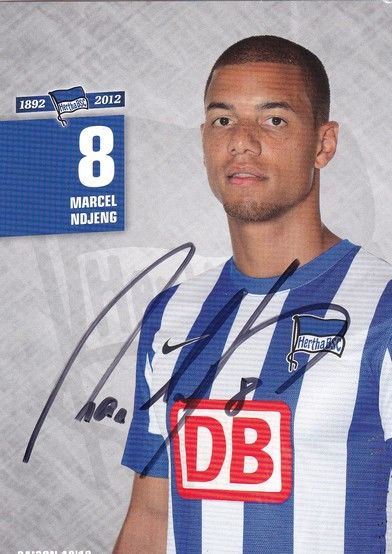 Autogramm Fussball | Hertha BSC Berlin | 2012 | Marcel NDJENG