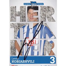 Autogramm Fussball | Hertha BSC Berlin | 2013 | Levan KOBIASHVILI