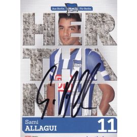 Autogramm Fussball | Hertha BSC Berlin | 2013 | Sami ALLAGUI 