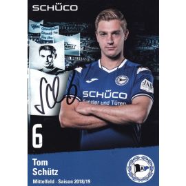 Autogramm Fussball | DSC Arminia Bielefeld | 2018 | Tom SCHÜTZ
