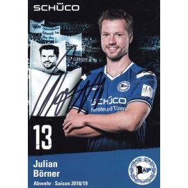 Autogramm Fussball | DSC Arminia Bielefeld | 2018 | Julian BÖRNER