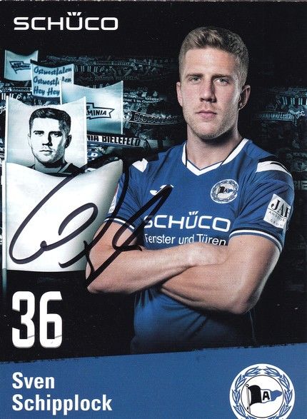 Autogramm Fussball | DSC Arminia Bielefeld | 2018 | Sven SCHIPPLOCK