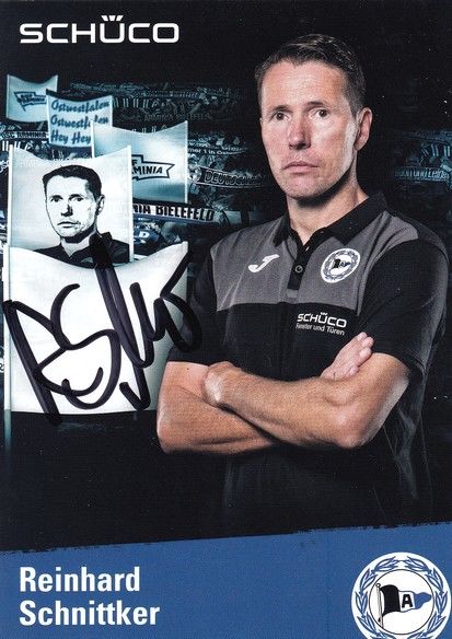 Autogramm Fussball | DSC Arminia Bielefeld | 2018 | Reinhard SCHNITTKER