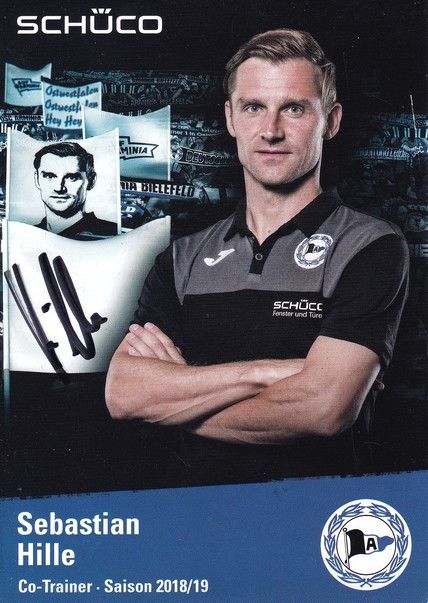 Autogramm Fussball | DSC Arminia Bielefeld | 2018 | Sebastian HILLE