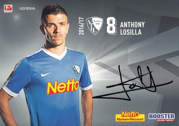 Autogramm Fussball | VfL Bochum | 2016 | Anthony LOSILLA