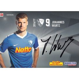 Autogramm Fussball | VfL Bochum | 2016 | Johannes WURTZ