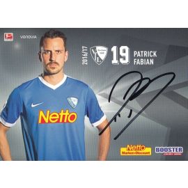 Autogramm Fussball | VfL Bochum | 2016 | Patrick FABIAN