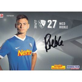 Autogramm Fussball | VfL Bochum | 2016 | Nico RIEBLE
