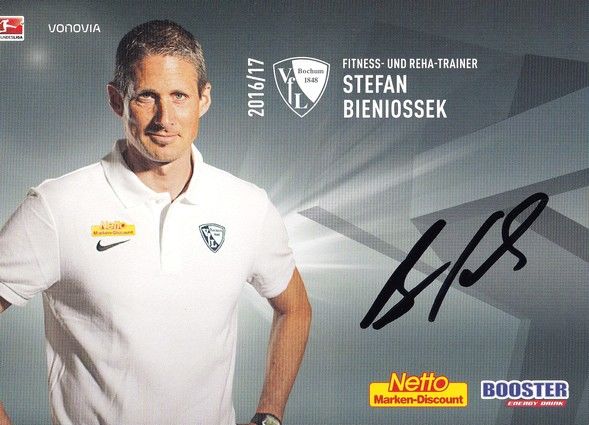 Autogramm Fussball | VfL Bochum | 2016 | Stefan BIENIOSSEK