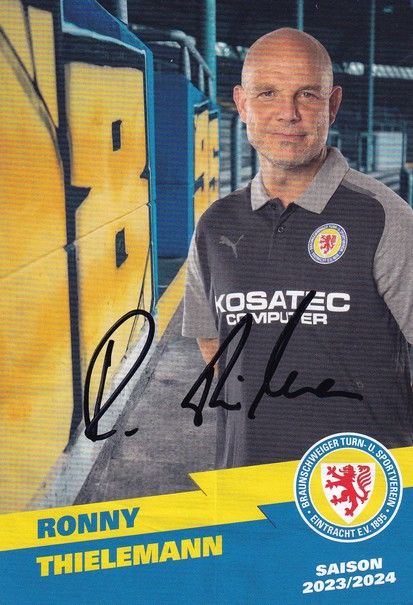 Autogramm Fussball | Eintracht Braunschweig | 2023 | Ronny THIELEMANN