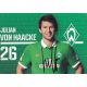 Autogramm Fussball | SV Werder Bremen | 2014 | Julian VON...