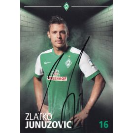 Autogramm Fussball | SV Werder Bremen | 2015 | Zlatko JUNUZOVIC