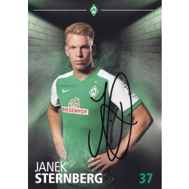 Autogramm Fussball | SV Werder Bremen | 2015 | Janek STERNBERG