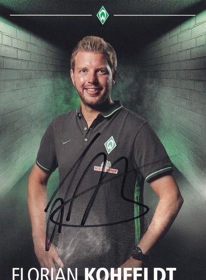 Autogramm Fussball | SV Werder Bremen | 2015 | Florian KOHFELDT
