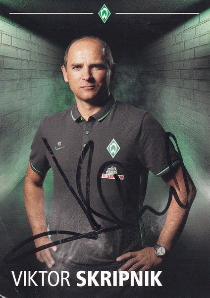 Autogramm Fussball | SV Werder Bremen | 2015 | Viktor SKRIPNIK