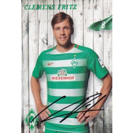 Autogramm Fussball | SV Werder Bremen | 2016 | Clemens FRITZ